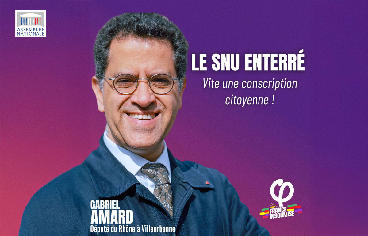 Le SNU enterré : vite une conscription citoyenne !