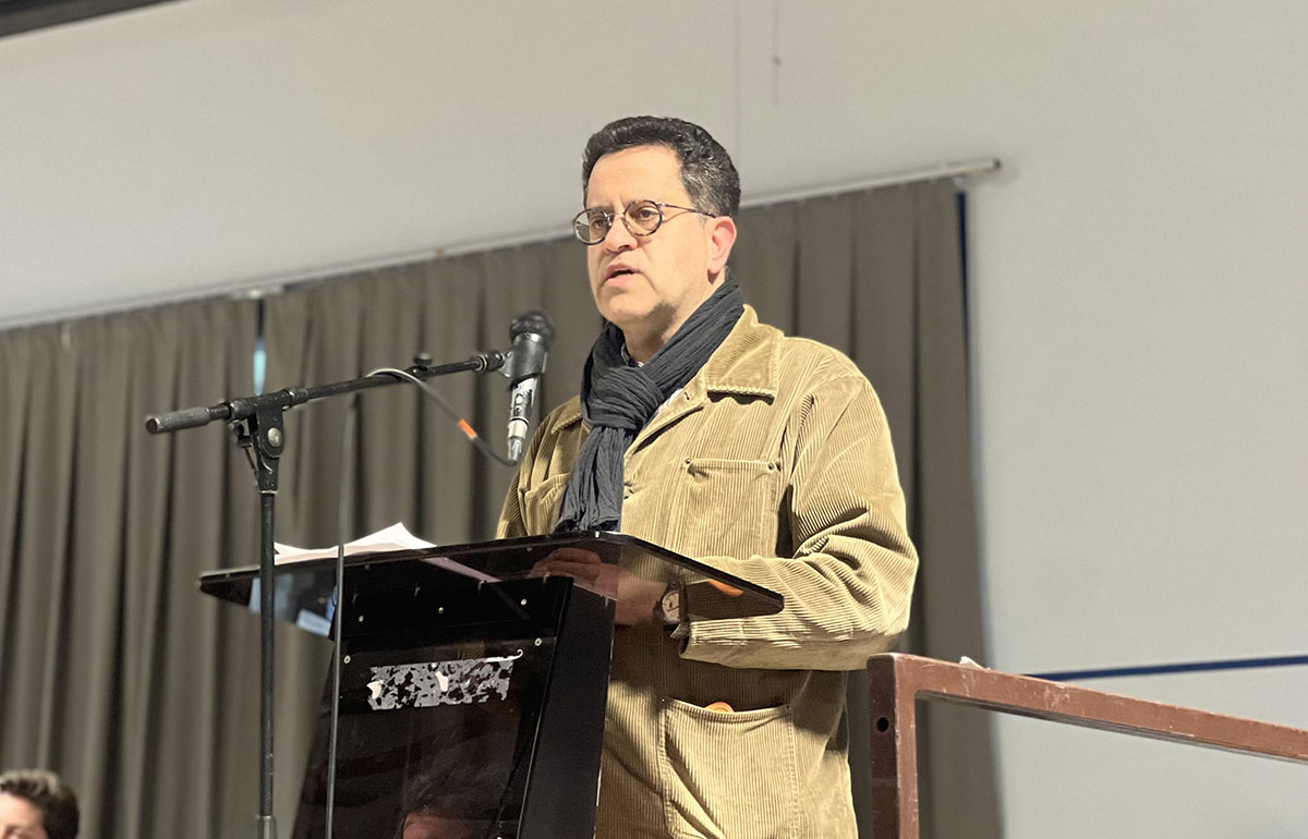 Meeting international contre la guerre