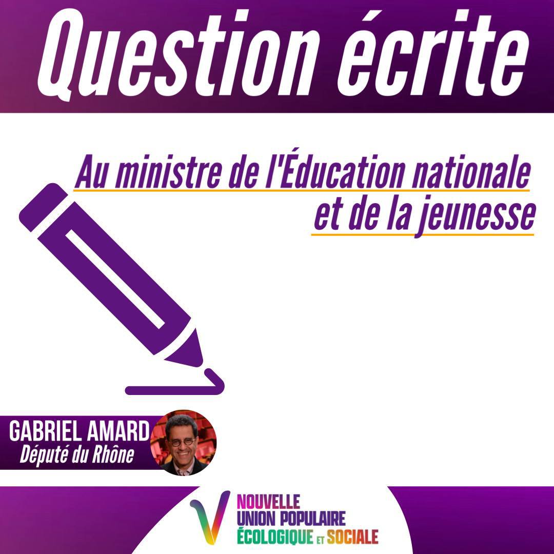 Question écrite  : Alerte sur la situation des établissements scolaires publics